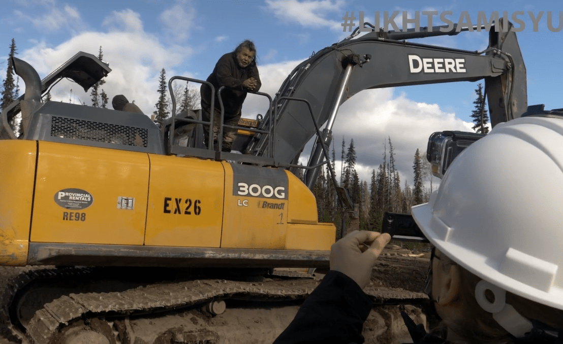 Adam Gagnon seizing Coastal Gaslink Excavators Adam Gagnon seizing Coastal Gaslink Excavators